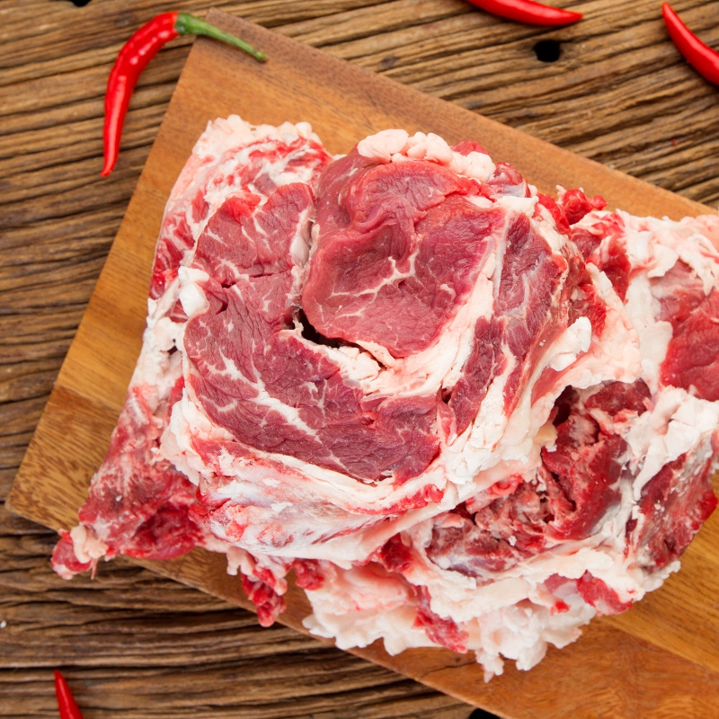 伊舜新鲜现宰杀黄牛吊龙牛肉1000克伴潮汕火锅食材