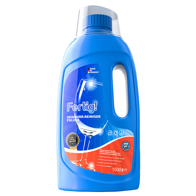 fertig洗碗粉盐亮碟西门子美的方太 fertig逗果果洗洁精