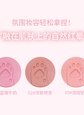 【拍一发二】持久不脱妆单色腮红