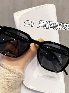 2026新款偏光浅灰色墨镜男士开车专用方形近视太阳镜遮阳防紫外线