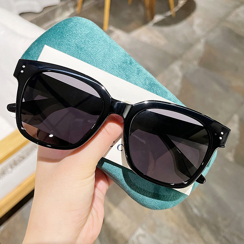 王嘉尔同款落日茶色墨镜男款潮高级感痞帅近视开车偏光太阳眼镜女