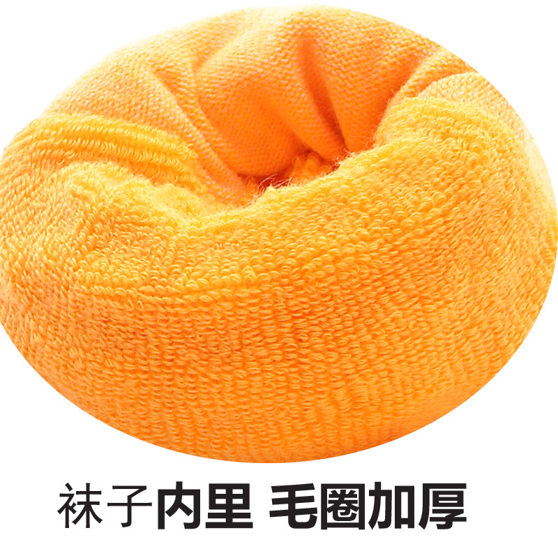 防滑秋冬毛圈早教男童地板袜 两丫儿童袜子(0-16岁)