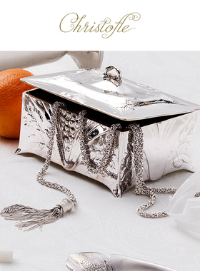 流苏项链christofle女925纯银