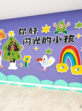 幼儿园环创主题墙文化墙贴