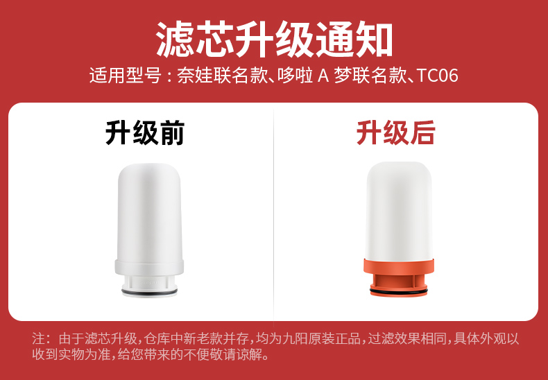 九阳水龙头净水器滤芯【适用TC06/T02/T05/RT151】 - 图2