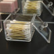 Transparent can be stacked to store small items