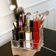 Transparent acrylic makeup brush comb desktop makeup