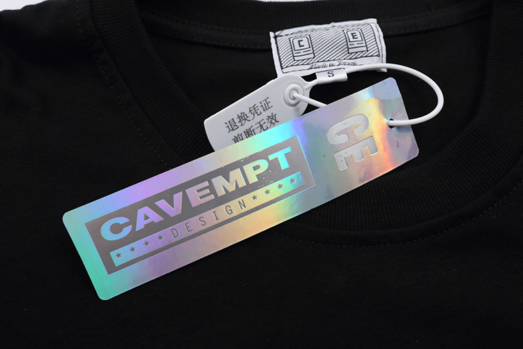 CAVEMPT C.E 20AW C4V 3MPT T 日潮打底蒸汽波抽象印花短袖t恤男 - 图2