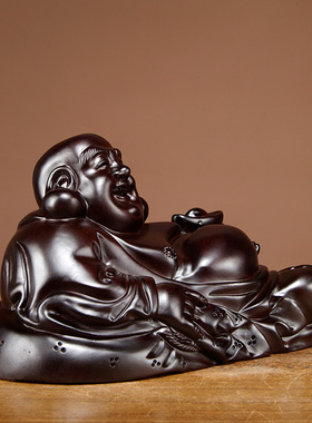 摆件红木礼品弥勒佛像