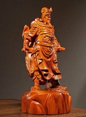 武财神家居客厅开业送礼关公像