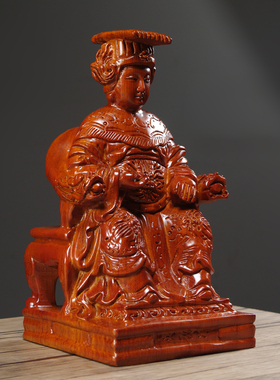 花梨湄洲妈祖天上圣母海神木雕
