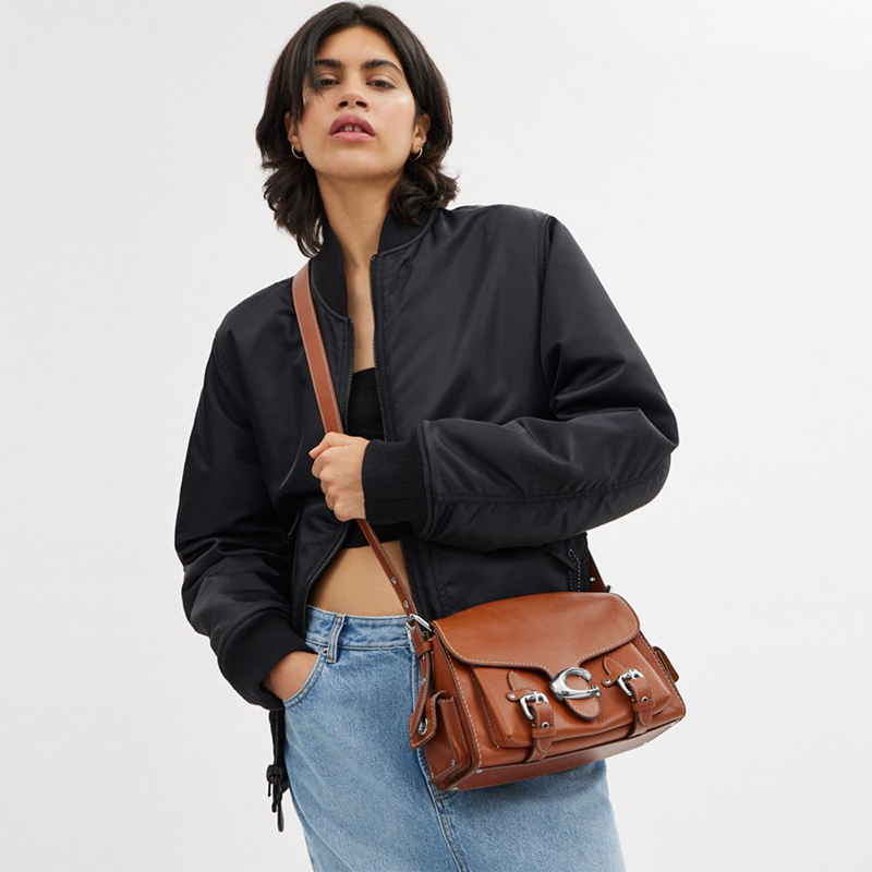 COACH/蔻驰女士CARGO SOFT TABBY手袋单肩包斜挎包通勤CT721 - 图1