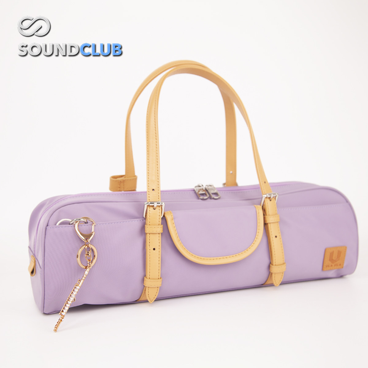 Roi music长笛礼物14K镀金钥匙扣挂件管乐专业生日送人声音汇,淘宝优惠券,粉丝福利购,淘宝优惠卷