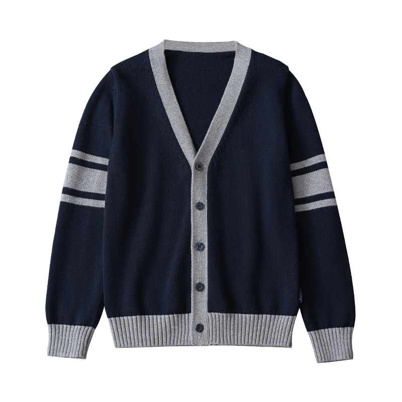 小学生校服针织衫男童春秋毛衣儿童绿色毛衫班服女童针织外套衣服,淘宝优惠券,粉丝福利购,淘宝优惠卷