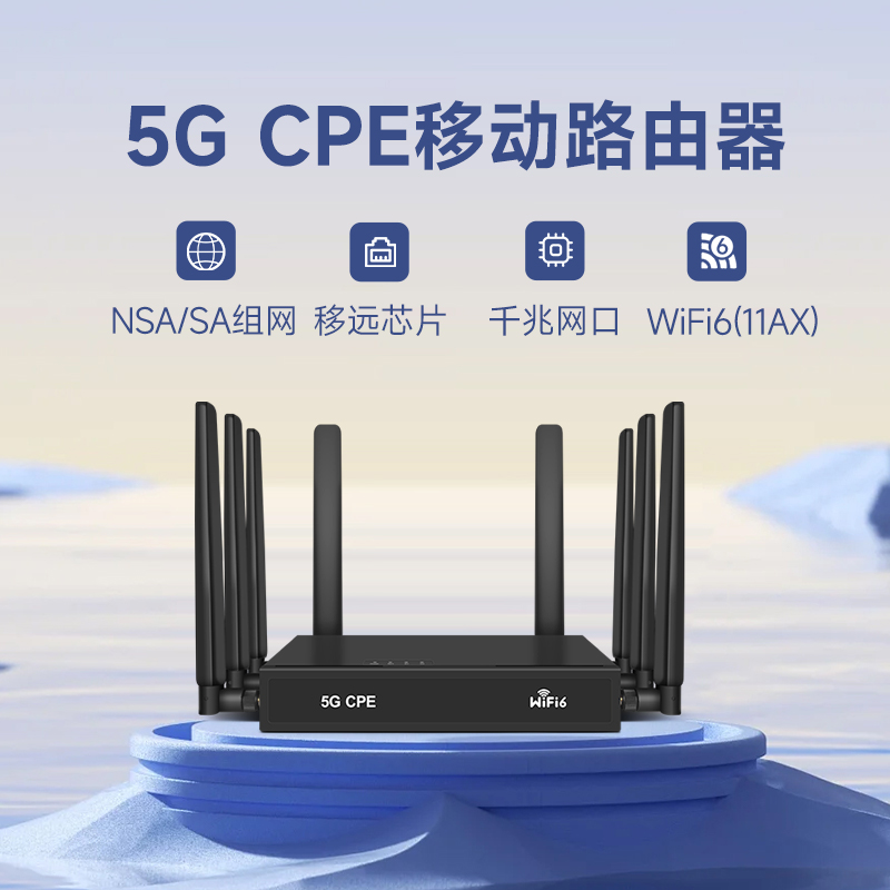 路由器5G插卡CPE移动随身无线WiFi家用千兆全屋覆盖穿墙王讯号增强农村可携式2023新款全三网通电脑免宽带-图0