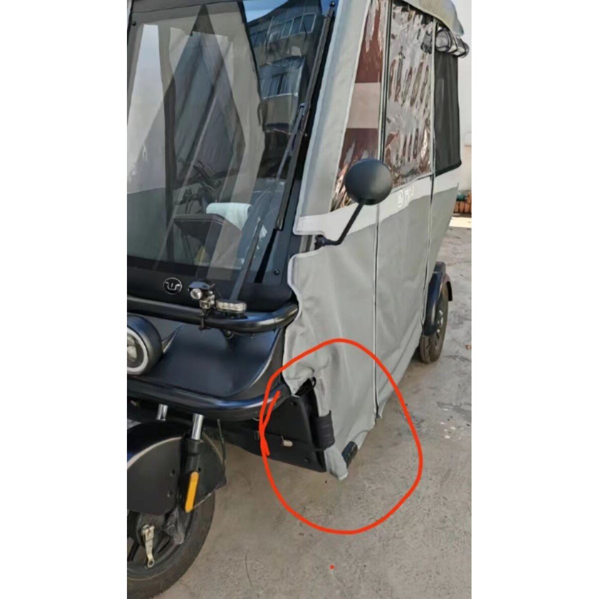 防风固定雨帘雨棚三轮车压膜卡子车棚卡扣固定40mm万仕达570万事