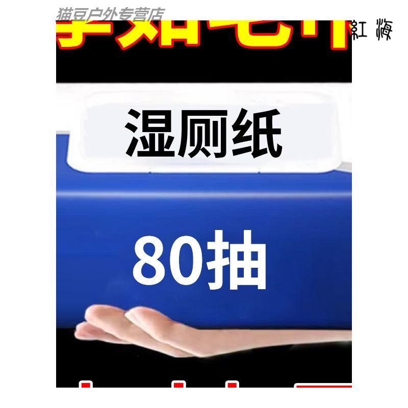 婴儿湿巾手口清洁专用湿纸巾新生宝宝擦屁屁大包80片家庭装抽取式