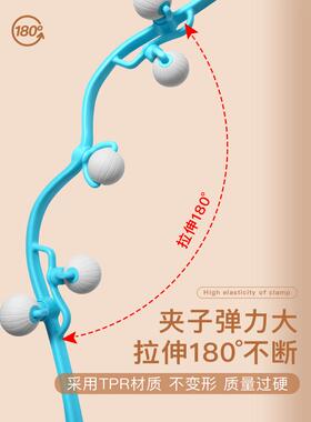 六轮颈部按摩仪肩膀酸痛按压富贵包消除疏通按摩器手动捏脖子神器