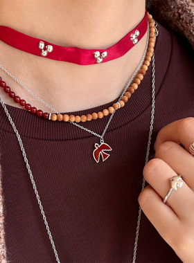 soft mountains软山 Crimson Steps红色舞步/晨光间/山茶花项链