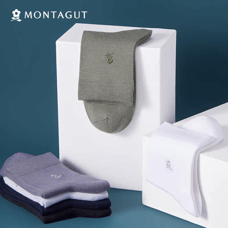 梦特娇80s轻奢级法国丝光棉长绒 montagut梦特娇内衣短袜/打底袜/丝袜/美腿袜