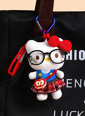 正版hellokitty小玩偶包包挂件