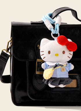 正版hellokitty毛绒玩偶包包挂件