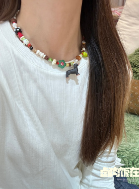 【腊肠狗汪汪】圣诞快乐原创设计圣诞礼物女生闺蜜创意手工礼品