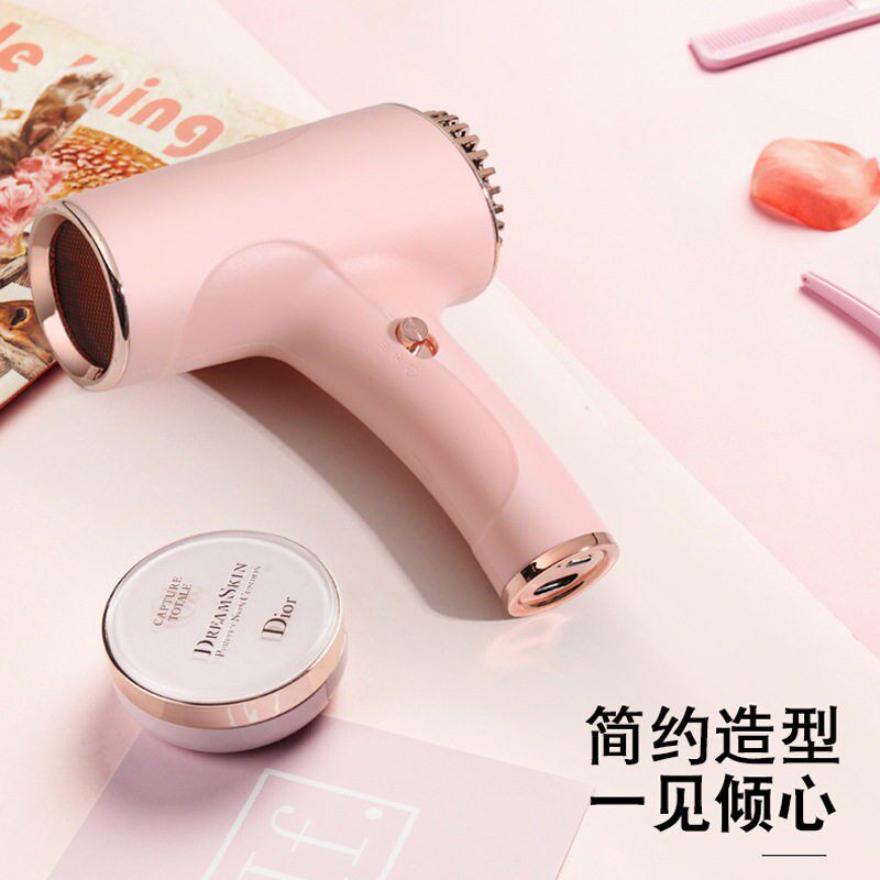 无线usb充电吹风机学生宿舍家用不插电负离子护发户外便携吹风筒