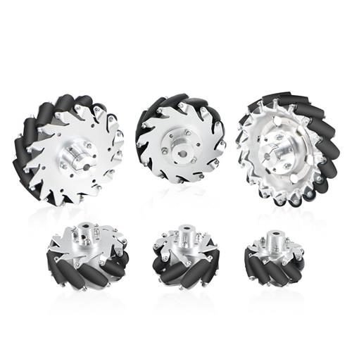 一组4个麦克纳姆轮麦轮60mm 75 100 127 152mm轮子mecanum wheel-图2