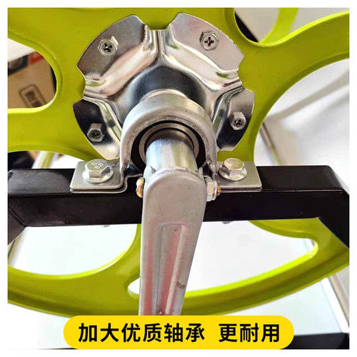 4分6分1寸水管收纳架加厚卷管架子手摇绕管铁架喷雾器打药管卷管 - 图1