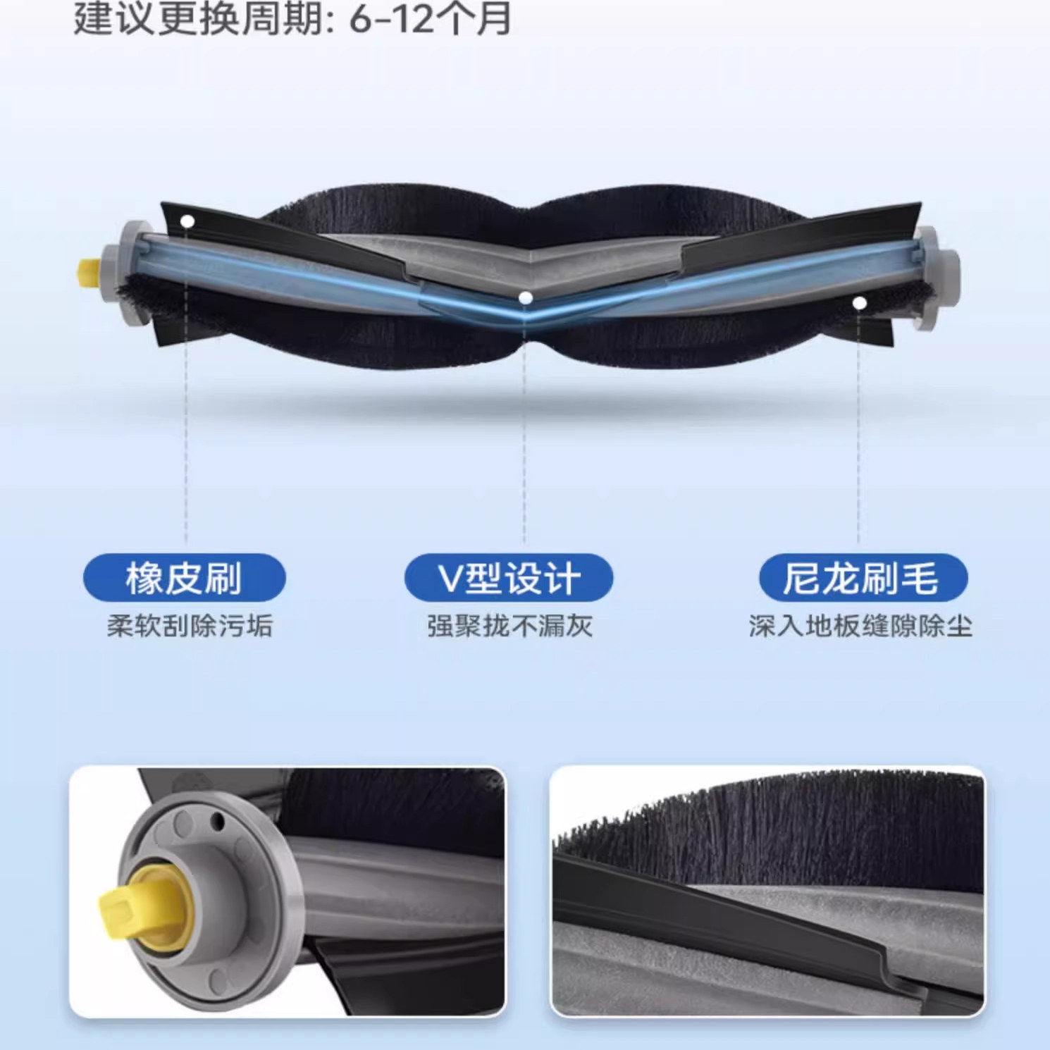 适配科沃斯扫地机器人配件X1清洁液边刷滚刷拖抹布滤网芯集尘袋,淘宝优惠券,粉丝福利购,淘宝优惠卷