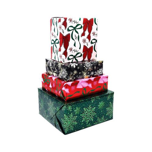 Christmas Gift Wrapping Paper Roll 圣诞节情人节礼物包装纸卷 - 图3