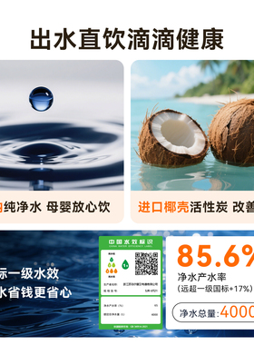 苏泊尔反渗透台式净饮即热饮水机