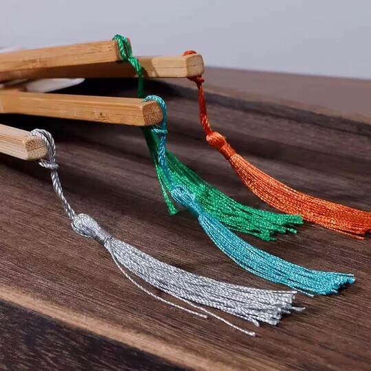 Thickened rice paper round fan traditional Chinese painting calligraphy lacquer fan