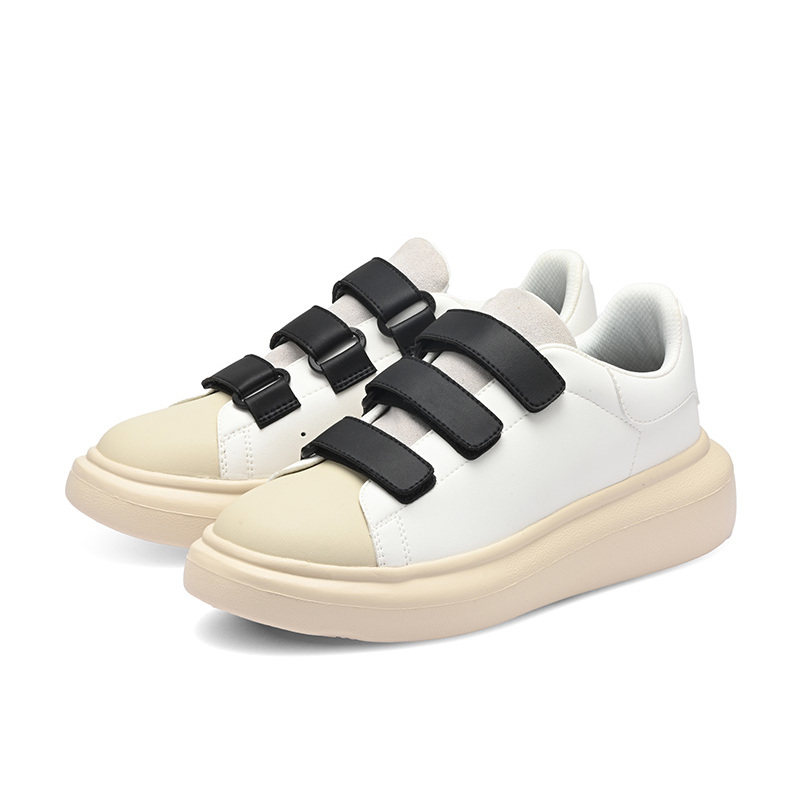 多走路星途丨魔术贴小白鞋2026新款百搭休闲运动鞋松糕厚底板鞋,淘宝优惠券,粉丝福利购,淘宝优惠卷