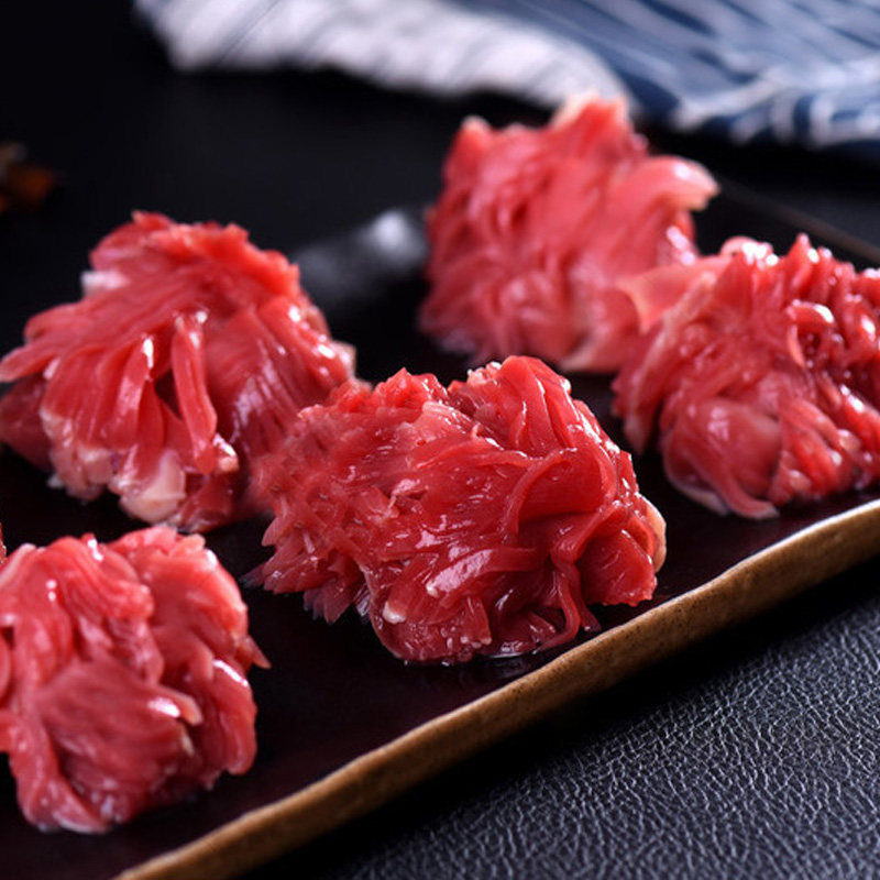 华英火锅鸭胗花200g*10包餐饮君花鸭肫 鸭胗切花刀火锅串串食材脆