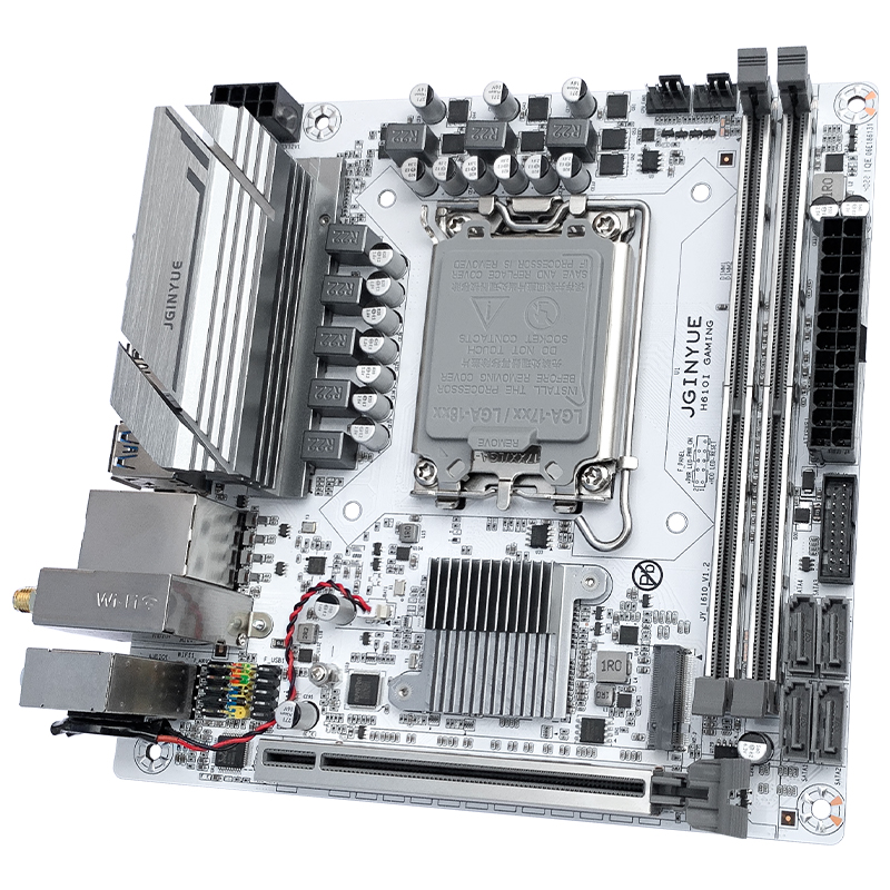 Lga 1700 mini itx. H610 mini-itx. jginyue b350. mini itx материнская плата белая.