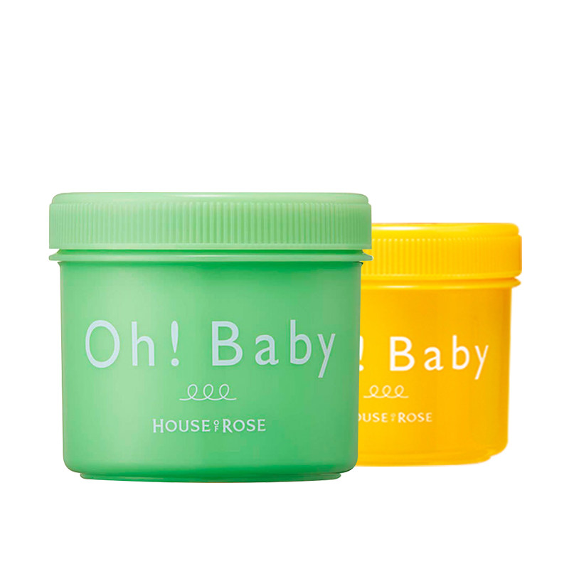 【保税包邮】ohbaby身体青柠+磨砂膏 ohbaby海外身体磨砂膏/去角质膏
