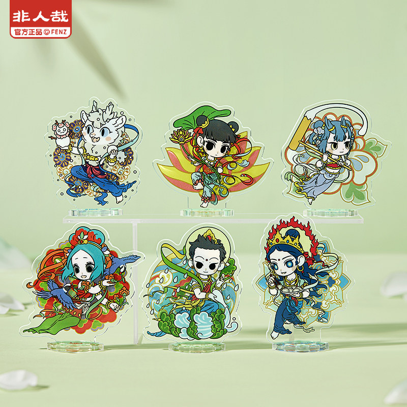 非人哉旗舰店四季笙歌Q版亚克力立牌盲盒动漫周边原创桌面小摆件,淘宝优惠券,粉丝福利购,淘宝优惠卷