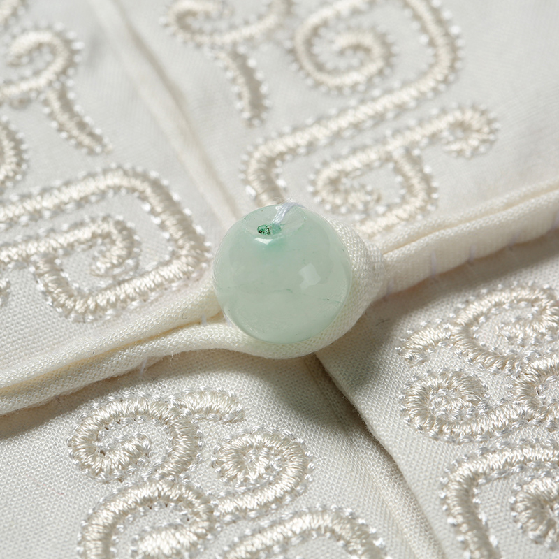 中老年人短袖唐装套装男爸爸装夏季 鹿彭民族服装