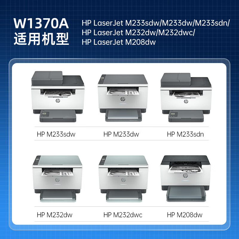 格之格137a硒鼓适用惠普M232dw m233sdw m233dw硒鼓m232dwc hp233sdn m208dw w1370a硒鼓激光打印机硒鼓-图1