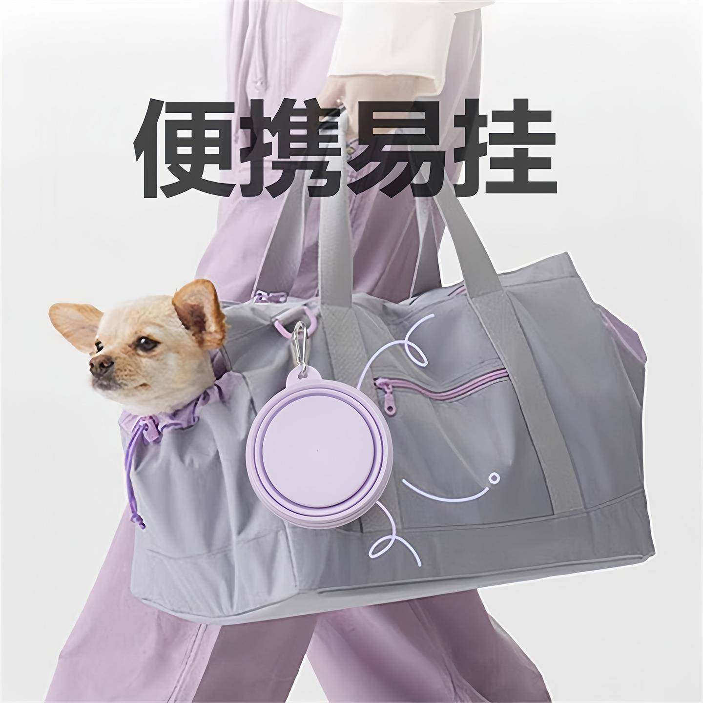 外出吃饭喝水碗狗狗折叠碗宠物硅胶碗狗盆便携式狗碗户外狗食盆,淘宝优惠券,粉丝福利购,淘宝优惠卷