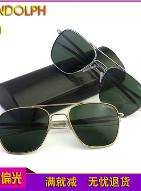美国进口飞行员玻璃太阳镜墨镜