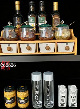 厨房调料样板房展厅橱柜饰品摆件