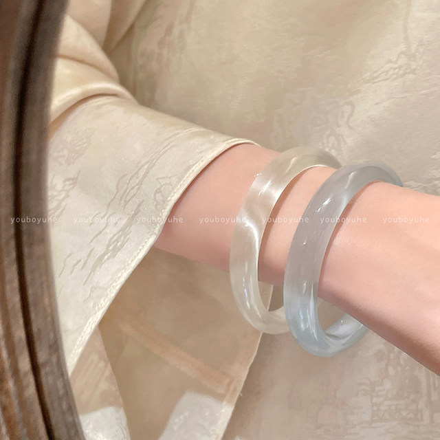 Cat-eye glass bracelet women's national style high-end hand jewelry