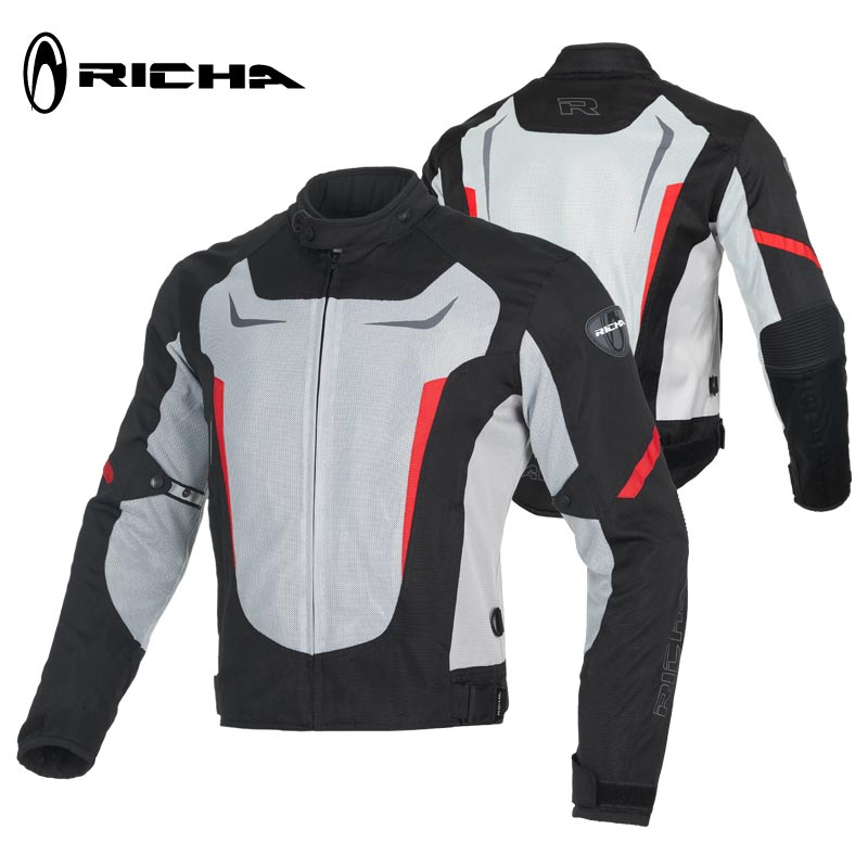 断码清仓RICHA摩托车骑行服男夏季网眼透气赛车骑士装备机车上衣 - 图0