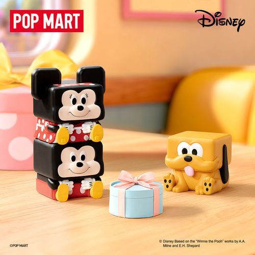 POPMART泡泡玛特经典POP CUBE-123系列手办盲盒时尚可爱玩具礼物 - 图1