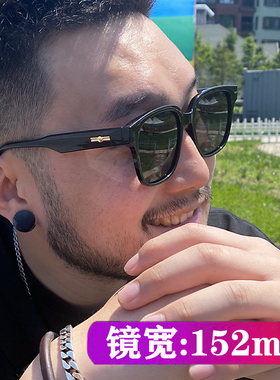偏光方形大框眼镜网红大脸太阳镜