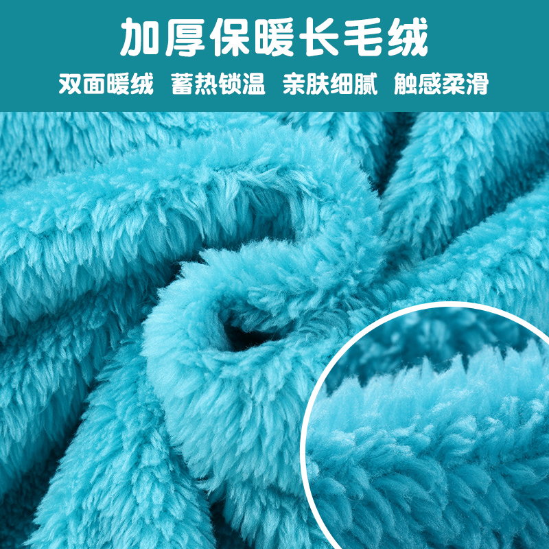 儿童帽子围巾一体帽秋冬季男孩女宝宝雷锋帽毛绒护耳保暖2024新款