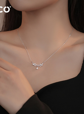 轻奢小众设计感S925银项链